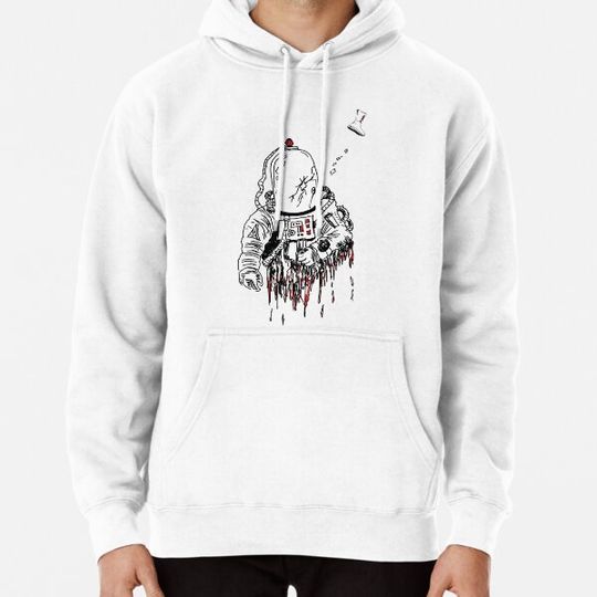 Discover Space Horror, spacesuit Hoodies
