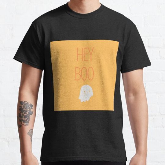 Discover hey boo halloween shirt T-shirts