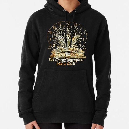Discover Cult of the Great Pumpkin: Winged Hourglass Hoodies