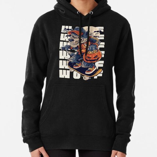 Discover Wolf and the Great Pumpkin: A Spooky Halloween Tale Hoodies