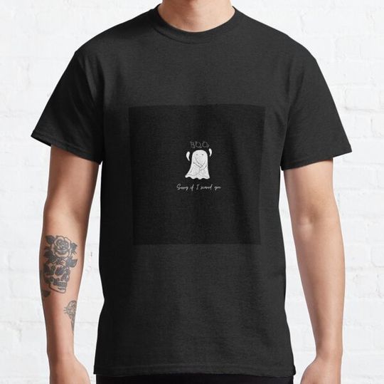 Discover Hey, sorry if scared you, happy halloween T-shirts