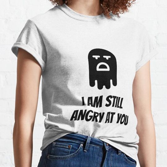 Discover I am still angry at you! Cute Spooky Ghost Boo Halloween T-shirts