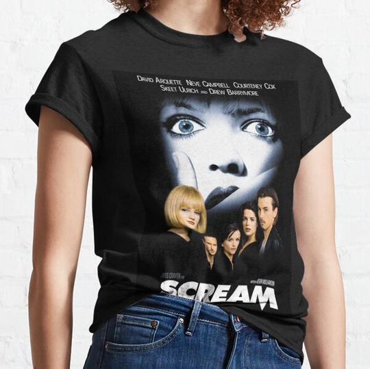 Discover Copy of Scream Horror Movie Ver 2 T-shirts
