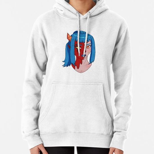 Discover Spooktober Demon Lady Hoodies