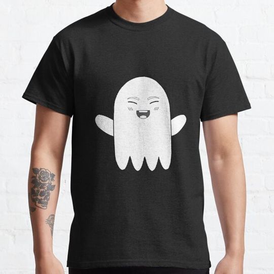 Discover Happy Cute Ghost T-shirts