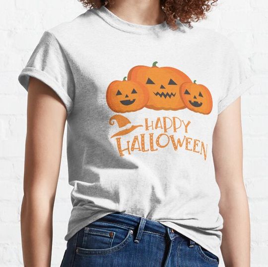 Discover Happy Halloween - Hallooween T-Shirt T-shirts
