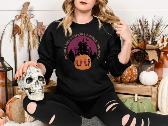 Discover Twin Pregnancy Announcement Sweatshirt for Fall