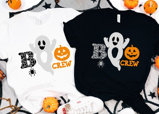 Discover Boo Crew Halloween Shirt - Fun Boo Design