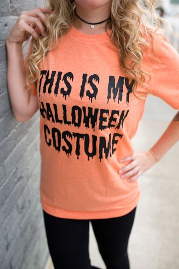 Discover Womens Halloween Costume Shirt - This is My Halloween Outfit