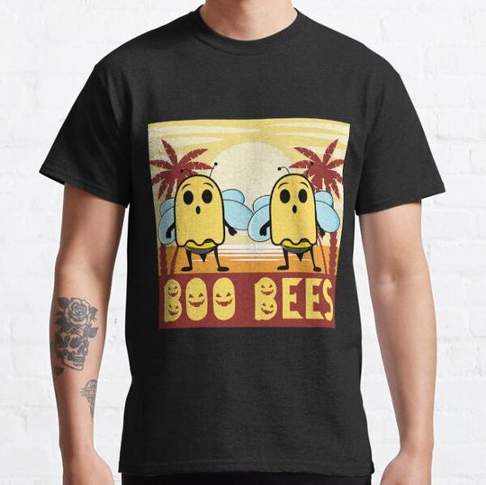 Discover boo bees black T-shirts