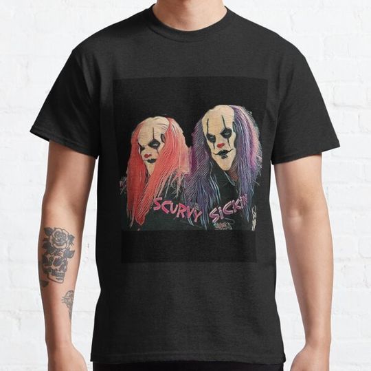 Discover scurvy and sickin clown T-shirts