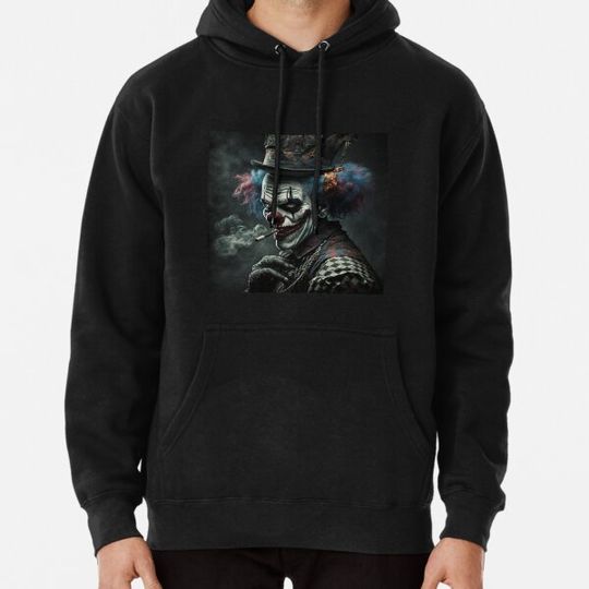 Discover Scary clown art, Creepy clown Hoodies