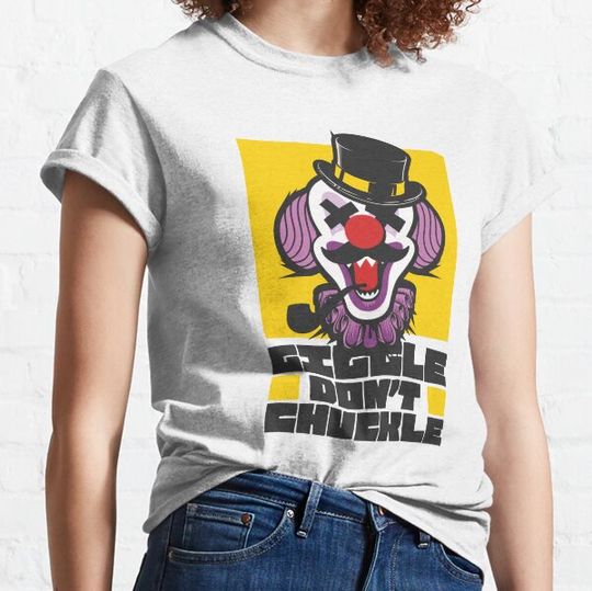 Discover Giggle Don't Chuckle - Sarcastic Vintage Clown T-shirts