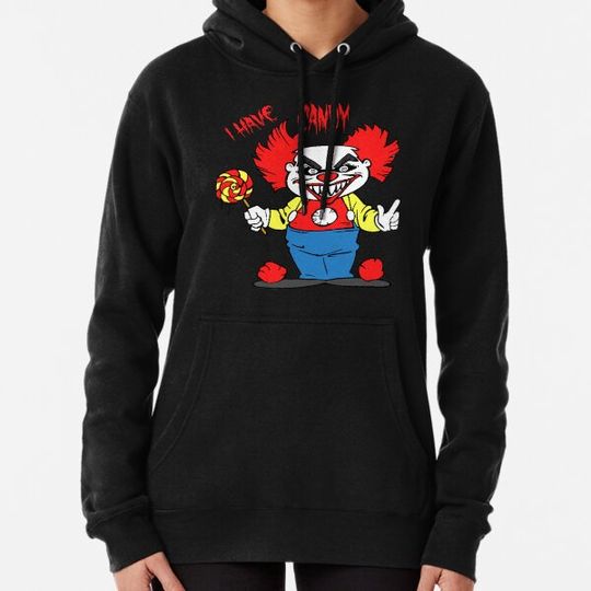 Discover Evil Clown Horror Killer Clowns Funny I Have Candy Halloween Scary Haunted House Hoodies