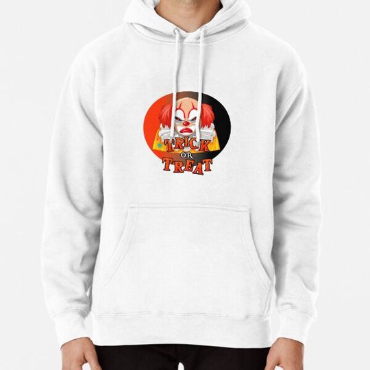 Discover Scary Clown Halloween Hoodies