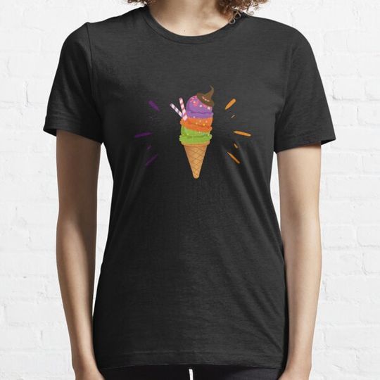 Discover Vintage Halloween pumpkin ice cream T-shirts