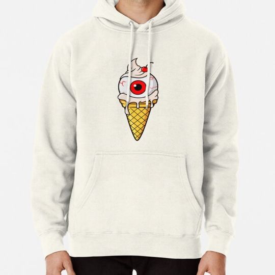 Discover Vintage Halloween Pumpkin Ice Cream Hoodies
