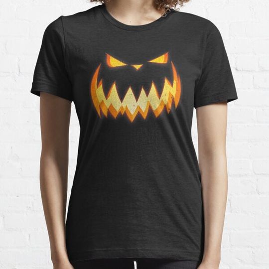 Discover Jack O Lantern Pumpkin Face Funny Halloween Costume T-shirts