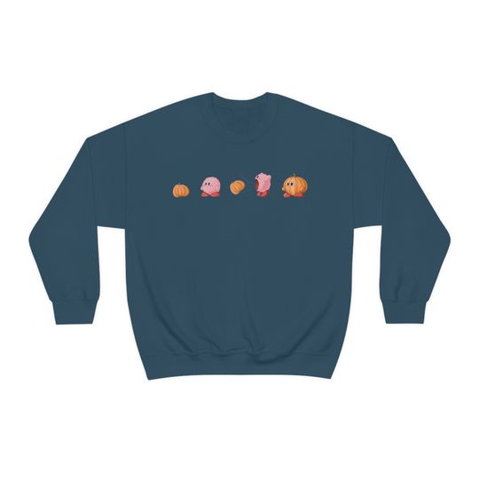 Discover Story of a Pumpkin Kirby Crewneck Sweatshirt