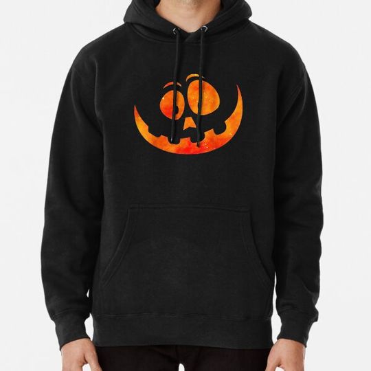 Discover Halloween pumpkin face Hoodies