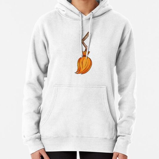 Discover Halloween orange broom. Hoodies
