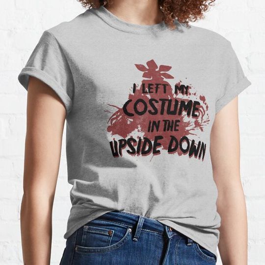 Discover Stranger Things Halloween Left My Costume In The Upside Down T-shirts