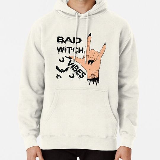 Discover Bad witch vibes Halloween Hoodies