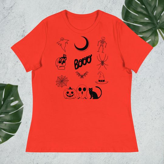 Discover Halloween T-shirt, Cute shirt for Women, Tis the season ,Women's Relaxed T-Shirt