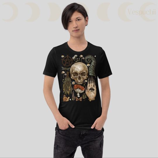 Discover Witchcraft unisex t-shirt | Dark aesthetic Tee | Gothcore clothing | Halloween vibe