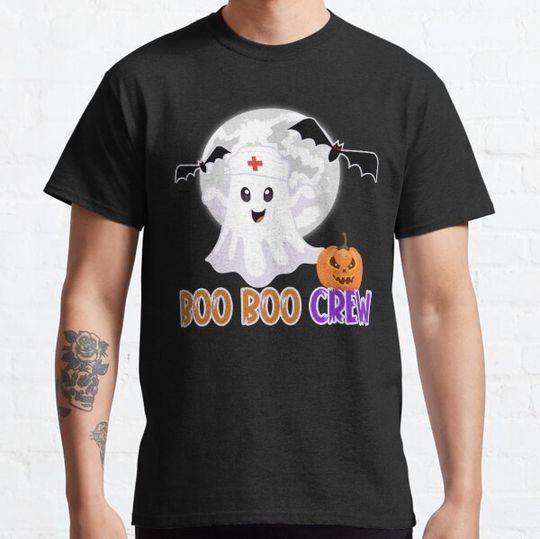 Discover Boo Boo Crew Halloween Nurse T-shirts
