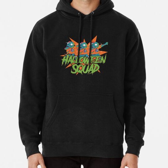 Discover Halloween Squad zombie friends Hoodies
