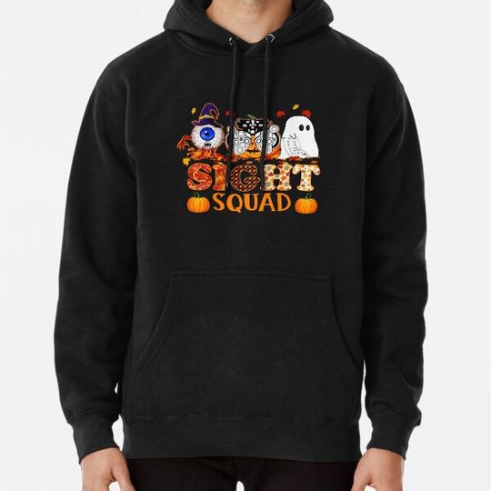 Discover Optometrist Halloween Sight Squad Hoodies