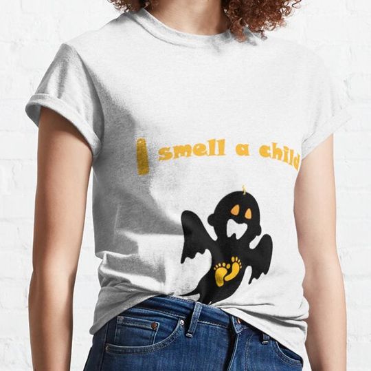 Discover Pregnancy Announcement I smell a child  Shirt for women T-shirts