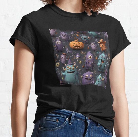 Discover The Monster Halloween T-shirts