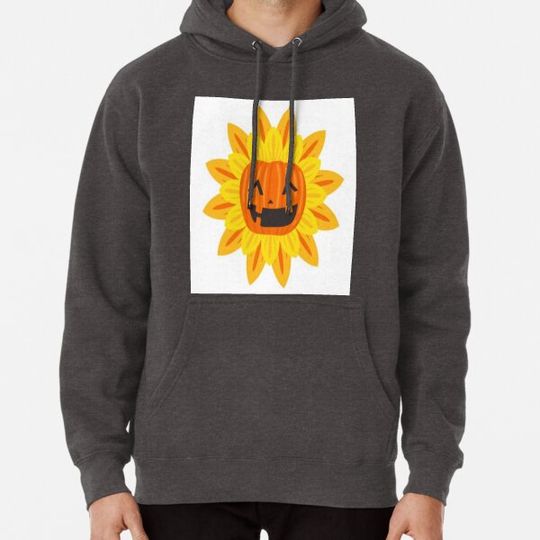 Discover Halloween Pumpkin Head Sunflower Hoodies