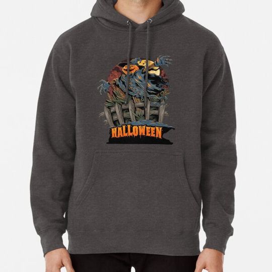 Discover Halloween Scary Pumpkin Head 63 Hoodies