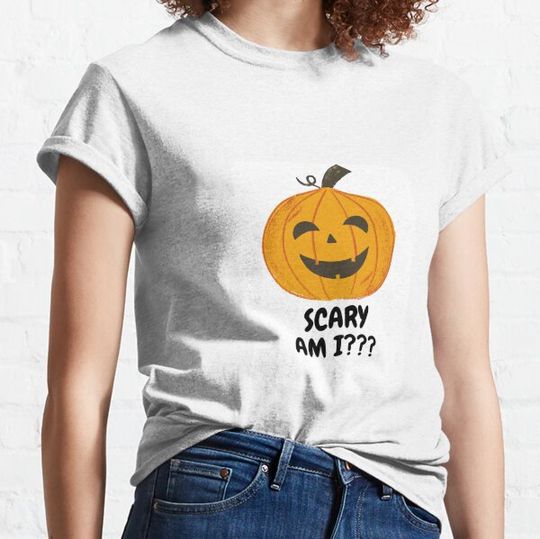 Discover scary pumpkin T-shirts