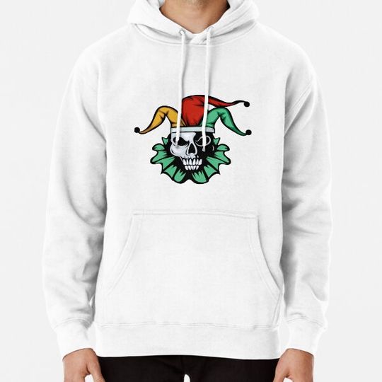 Discover dead skeleton clone with joker hat Hoodies