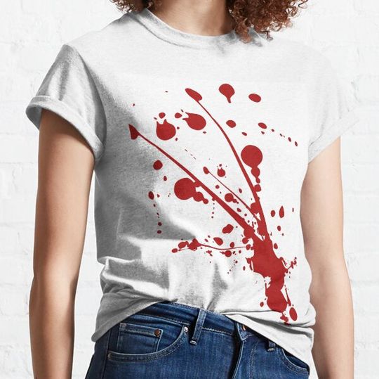Discover blood splatter T-shirts
