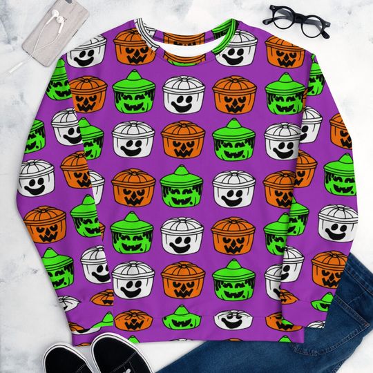 Discover Halloween Bucket Unisex Sweatshirt