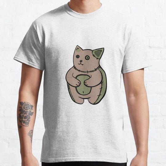 Discover Zombie plush old doll halloween cat T-shirts