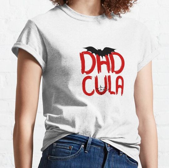 Discover Dadcula! Dracula Halloween! T-shirts
