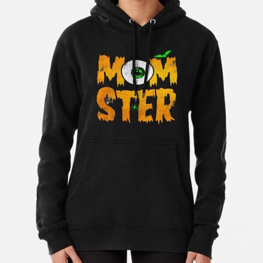 Discover Funny Momster For Mom Halloween Scary Costume Hoodies