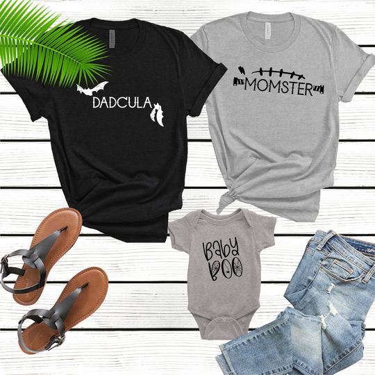 Discover Vampire Family shirt, Halloween shirt, Dadcula shirt, Bats shirt, Momster shirt, Scary Vampire tee, Haunted shirt, Vampire's home, Boo shirt