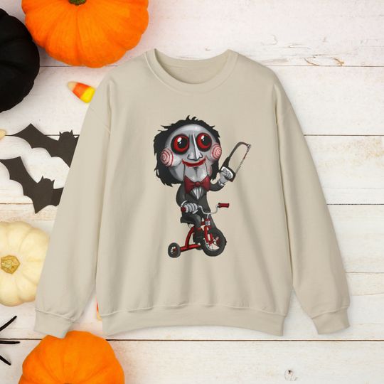 Discover Spooky Season Halloween Sweatshirt - Jigsaw - Saw