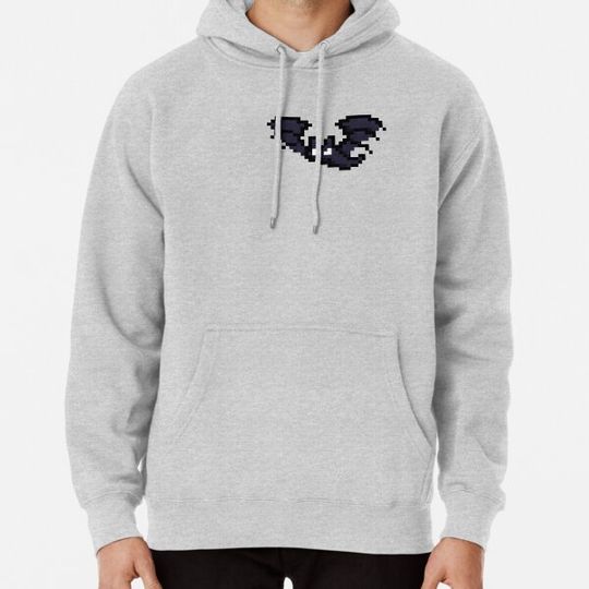 Discover Pixelated flying bat monster Hoodies