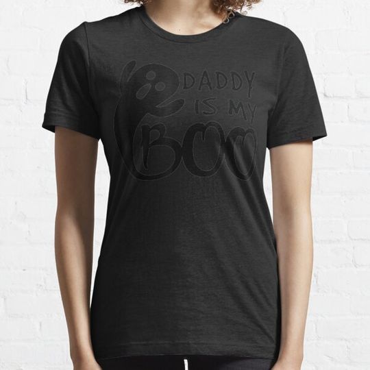 Discover Daddy Is My Boo Kid Toddler Teen Halloween Boo Ghost T-shirts