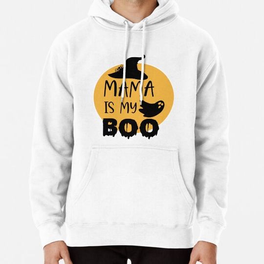 Discover halloween mama is my boo Hoodies