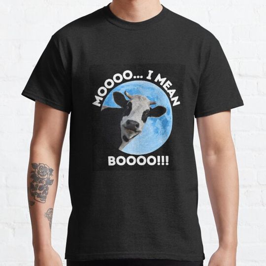 Discover MOO I MEAN BOO T-shirts