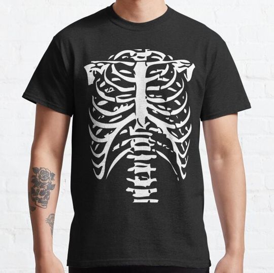 Discover Skeleton Rib Cage T-shirts